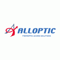 Alloptic logo vector logo