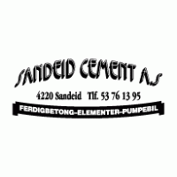 Sandeid Cement AS logo vector logo