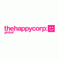 thehappycorp global logo vector logo
