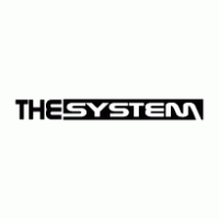 The System logo vector logo