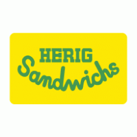 Herig Sandwichs logo vector logo