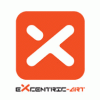 eXcentric-art logo vector logo