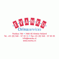 Evanku China Services logo vector logo