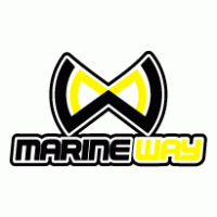 Marine Way logo vector logo