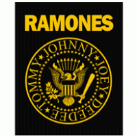 RAMONES-PRESIDENT LOGO logo vector logo