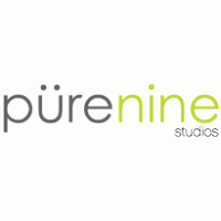 PURENINE Studios logo vector logo