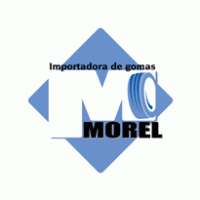 Importadora de gomas Morel logo vector logo