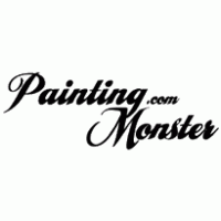 Painting Monster logo vector logo