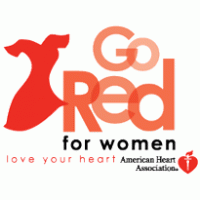 Go Red for Women logo vector logo