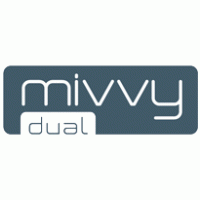 Mivvy dual logo vector logo