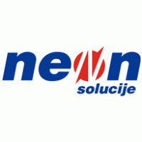 NEON Solucije logo vector logo