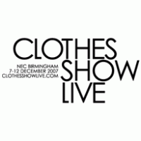 Clothes Show Live logo vector logo