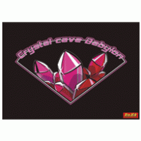 Crystal cave Babylon logo vector logo