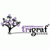 Trigraf logo vector logo