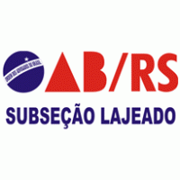 OAB – RS – Subseção Lajeado logo vector logo