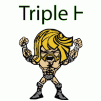 Triple H logo vector logo