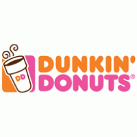 Dunkin donuts logo vector logo