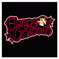 Flying Unicorn logo vector logo