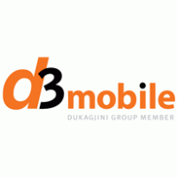 d3 mobile logo vector logo