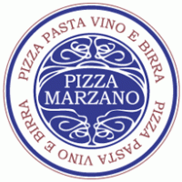 Pizza Marzano logo vector logo