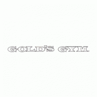 Gold’s Gym logo vector logo