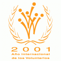 International Year of Volunteers logo vector logo