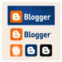 Blogger logo vector logo