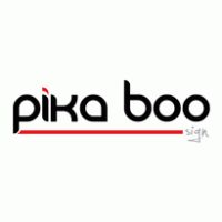 pika boo logo vector logo