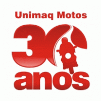 Selo 30 Anos Unimaq Motos logo vector logo