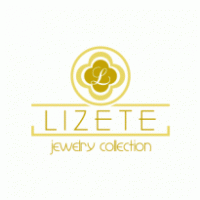 LIZETE jewelry collection logo vector logo