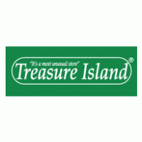 Treasure Island logo vector logo