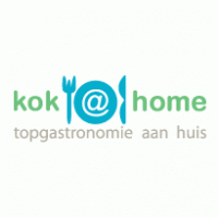 kok@home kok aan huis logo vector logo