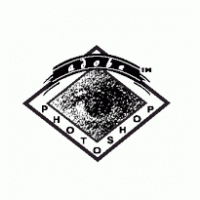 Adobe Photoshop 1990 Eye Logo logo vector logo