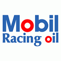 Mobil Racing oil logo vector logo