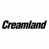 Creamland logo vector logo