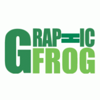 Graphic Frog logo vector logo
