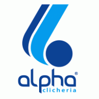 Alpha Clicheria logo vector logo