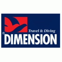 Dimension logo vector logo