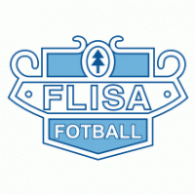 Flisa Fotball logo vector logo