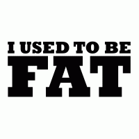 I Used To Be Fat logo vector logo