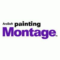 PaintingMontage logo vector logo