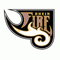 Rhein Fire logo vector logo