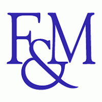 F&M logo vector logo