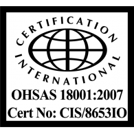 OHSAS 1800-2007 Certification logo vector logo