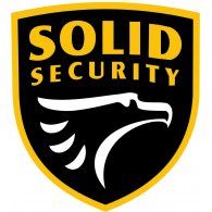 Solid Security logo vector logo