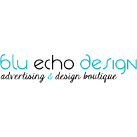 Blu Echo Design Logo logo vector logo