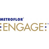 Metroflor Engage Flooring logo vector logo