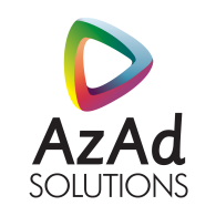 AzAd Solutions logo vector logo