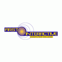 First Interactive logo vector logo