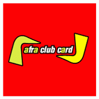 Afra Club Card true logo vector logo